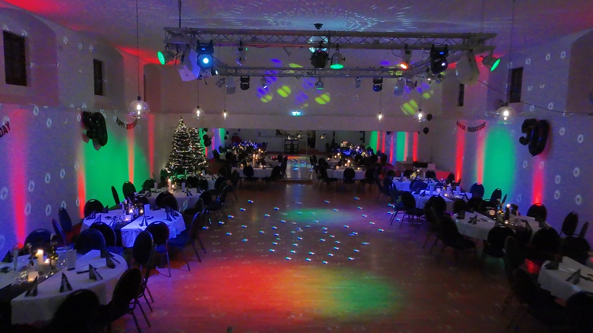 Geburtstagsfeier mit Tanzfläche